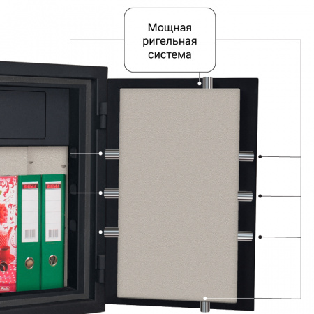 Сейф с биометрическим замком Royal Guard 64 LUX